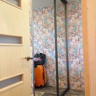 Зеркальные двери-купе в квартире на Альпийском пер. д.17