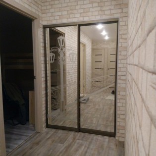 Двери-купе (проём 1) в квартире на пр. Гагарина