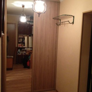Двери-купе (зеркало и ДСП) в квартире в Шушарах